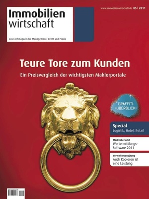Immobilienwirtschaft Ausgabe 5/2011 | Immobilienwirtschaft: Magazin für Management, Recht, Praxis