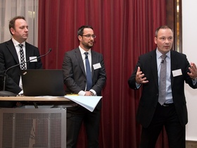 Jörn Johenneken, Dr. Matthias Emler und Volker Gass (v. l. n. r.)