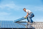 Bluecollar Solar Photovoltaic Handwerk 