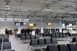 Abflughafen temporäreres Terminal Flughafen Berlin-Schönefeld