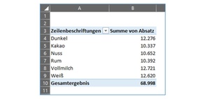 Excel-Tipp: Filter in Pivot-Tabelle anzeigen