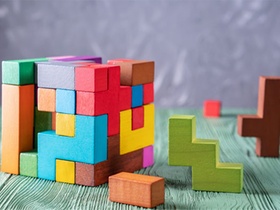 Bauklötze Abstrakt Puzzel