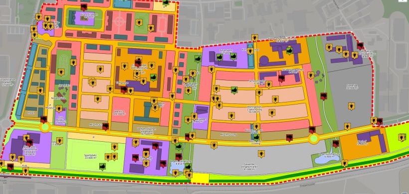 Ansicht Ideenkarte Friedberg Ray Barracks