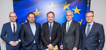 Antrittsbesuch GdW HDB BFW Haus & Grund EU-Kommissar Brüssel