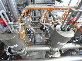 Apparat in einer Industrieanlage