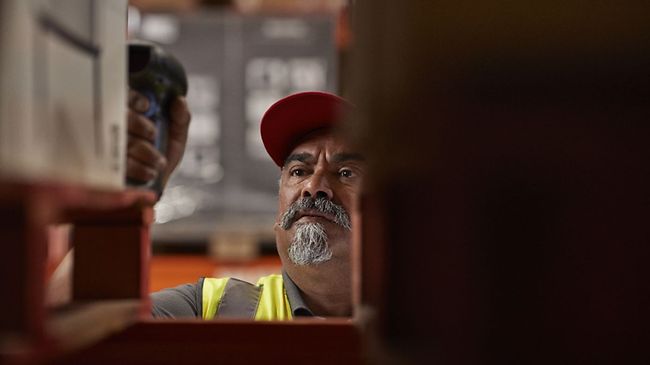 Arbeiter Lager Logistik