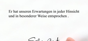  BAG zu Dankesformeln im Arbeitszeugnis