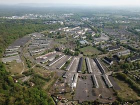 Areal der ehemaligen Pioneer-Kaserne in Hanau