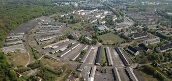 Areal der ehemaligen Pioneer-Kaserne in Hanau