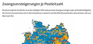 Argetra Deutschlandkarte Zwangsversteigerungen H1 2026