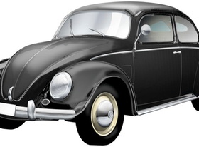 Automodell VW Kaefer, Oldtimer