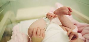 Baby im Krankenhaus