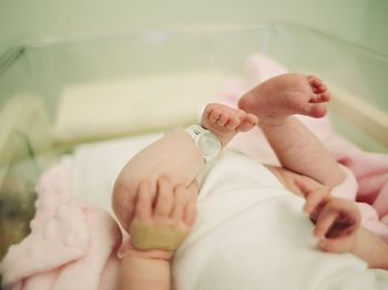 Baby im Krankenhaus