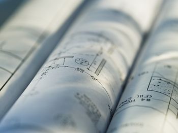 Baupläne_technische Zeichnungen (gerollt)