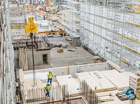 Baustelle Schlichtallee Berlin Vonovia, Buwog und Gropyus