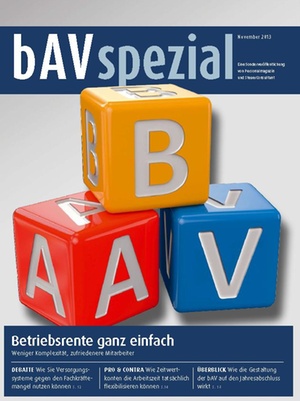 bAV Spezial November 2013 | Personalmagazin
