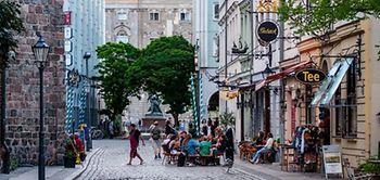 Berlin Straße Bezirk Quartier Menschen