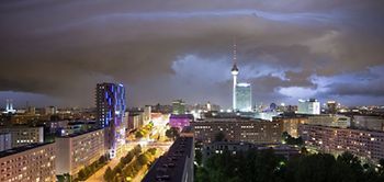 Berlin Sturm Gewitter Alex Drama