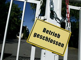 Betrieb geschlossen