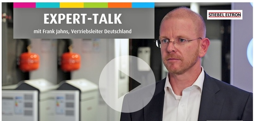 Bild Video Interview Frank Jahns, Stiebel Eltron