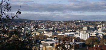 Blick über die Daecher von Stuttgart
