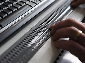 Braille Tastatur