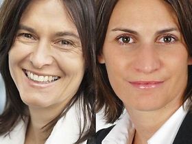 Brigitte Hirl-Höfer und Elke Frank