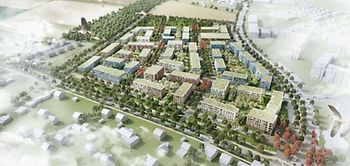 Buckower Felder Vogelperspektive