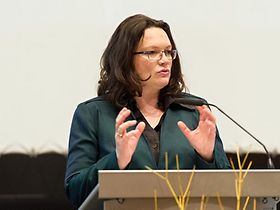 Bundesarbeitsministerin Andrea Nahles