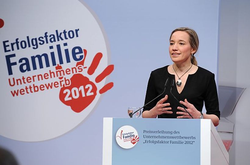 Preisverleihung Erfolgsfaktor Familie 2012