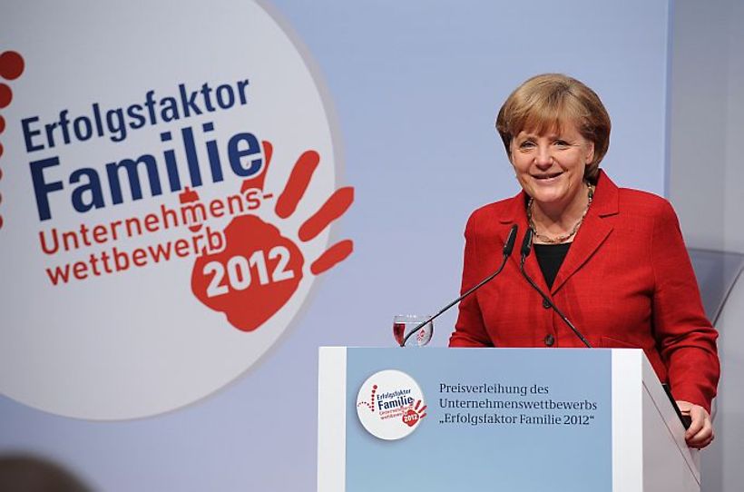 Preisverleihung Erfolgsfaktor Familie 2012