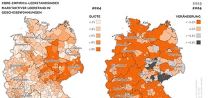 CBRE-Empirica-Leerstandsindex: Marktaktive Wohnungen fehlen