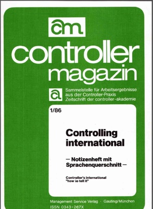 Controller Magazin Ausgabe 1/1986 | Controller Magazin