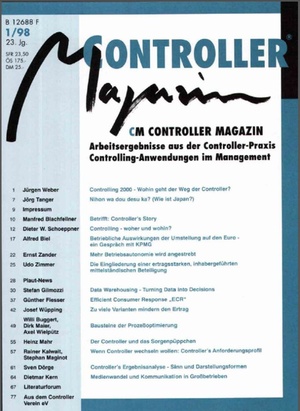 Controller Magazin Ausgabe 1/1998 | Controller Magazin