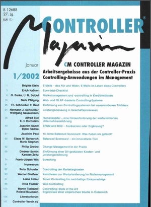 Controller Magazin Ausgabe 1/2002 | Controller Magazin