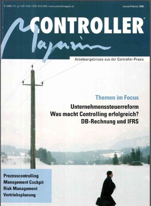 Controller Magazin Ausgabe 1/2008 | Controller Magazin