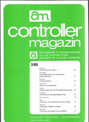 Controller Magazin Ausgabe 02/1983 | Controller Magazin