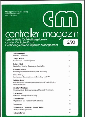 Controller Magazin Ausgabe 02/1990 | Controller Magazin