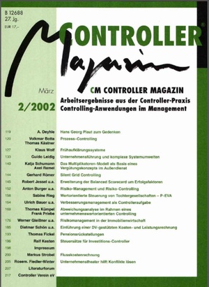 Controller Magazin Ausgabe2/2002 | Controller Magazin