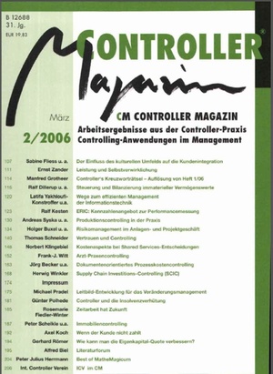 Controller Magazin Ausgabe 2/2006 | Controller Magazin