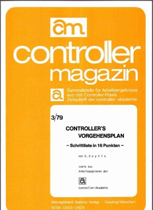 Controller Magazin Ausgabe 4/1979 | Controller Magazin