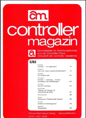 Controller Magazin Ausgabe 03/1983 | Controller Magazin