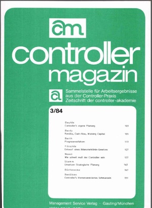 Controller Magazin Ausgabe 03/1984 | Controller Magazin