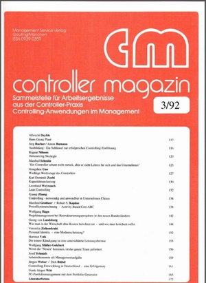 Controller Magazin Ausgabe 03/1992 | Controller Magazin