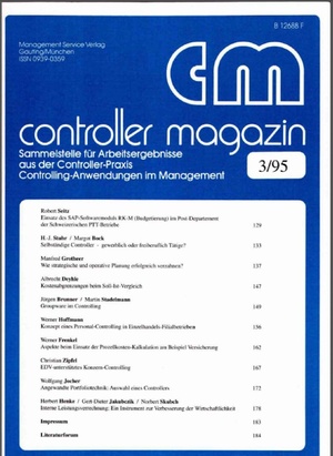 Controller Magazin Ausgabe 03/1995 | Controller Magazin