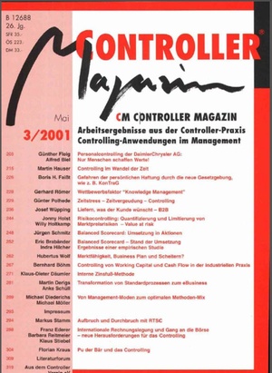 Controller Magazin Ausgabe3/2001 | Controller Magazin