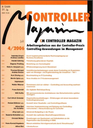 Controller Magazin Ausgabe 4/2006 | Controller Magazin