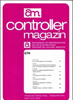 Controller Magazin Ausgabe 6/1979 | Controller Magazin