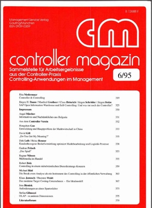 Controller Magazin Ausgabe 06/1995 | Controller Magazin