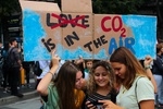 CO2 Klimaschutz Plakat Fridays for Future